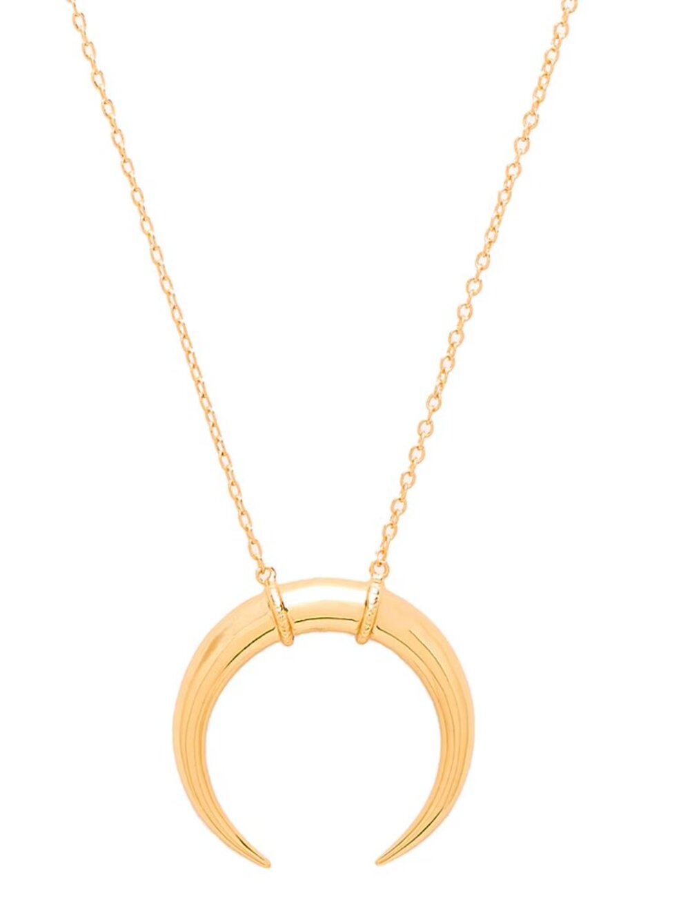 Gorjana Gold Crescent Necklace